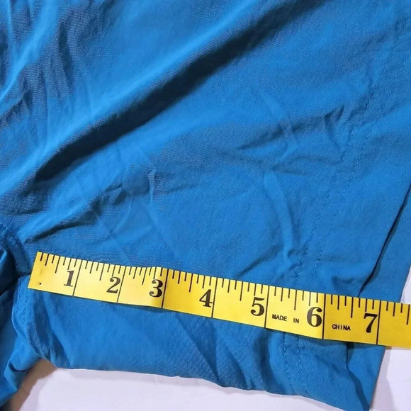 Tommy Bahama Swim Trunks Shorts Men's L Blue Mesh Lined Cargo Zip Pocket - Picture 7 of 13